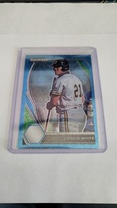 2021 Panini Prizm Draft Picks Prizm Carolina Blue Velocity Lonnie White #PDP64