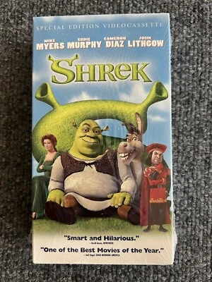 Shrek (VHS) Special Edition Mike Meyers Eddie Murphy Camron Diaz New Sealed - Image 1 of 3