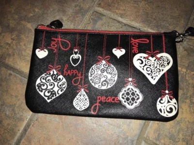 Брайтон любовь заметки кошелек с ремешком мешок радости мира любовь праздник украшения черный красный новый - Изображение 1 из 4