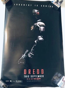 DREDD Original Movie Poster DS 27 X 40 Rolled Advance Preowned Ultra Rare - Bild 1 von 12