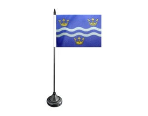 Tischflagge Großbritannien Cambridgeshire neu Tischfahne 10x15cm - Picture 1 of 1