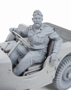 16095 1:16 LRDG / SAS Jeep Driver - Picture 1 of 7