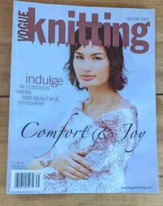 Rare Vogue Knitting Holiday 2003 Comfort & Joy - Picture 1 of 1