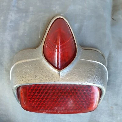 Original Used Vespa GS150 SIEM Rear Light Stop Light Tail Light  - Image 1 of 4