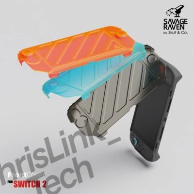 Savage Raven By Skull & Co. HardShell Front Cover Case for Nintendo Switch 2 - Image 1 of 4