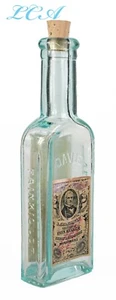 Antike DAVIS SCHMERZMITTEL Quacksalber MEDIZIN Flasche mit Opium TOM SAWYER & Huck Finn - Bild 1 von 11