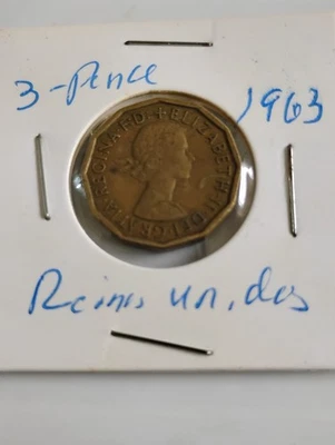 1963-Three Pence Great Britain (United Kingdom) - Image 1 of 4