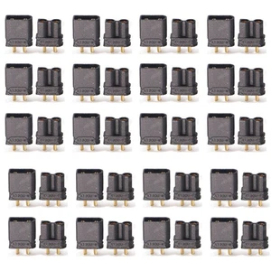 20 Pairs Amass XT30U Connectors Plugs 2.0mm Gold Plated Copper Male and Female - Picture 1 of 8