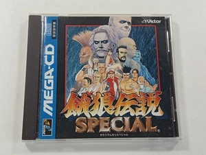 GAROU DENSETSU SPECIAL (FATAL FURY) SEGA MEGA-CD (MCD) NTSC-JAPAN (COMPLETE WITH - Imagen 1 de 7