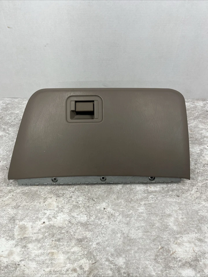 Conjunto de guantera Ford Excursion serie F Super Duty 2000-2004 marrón OEM Foto 1 de 4