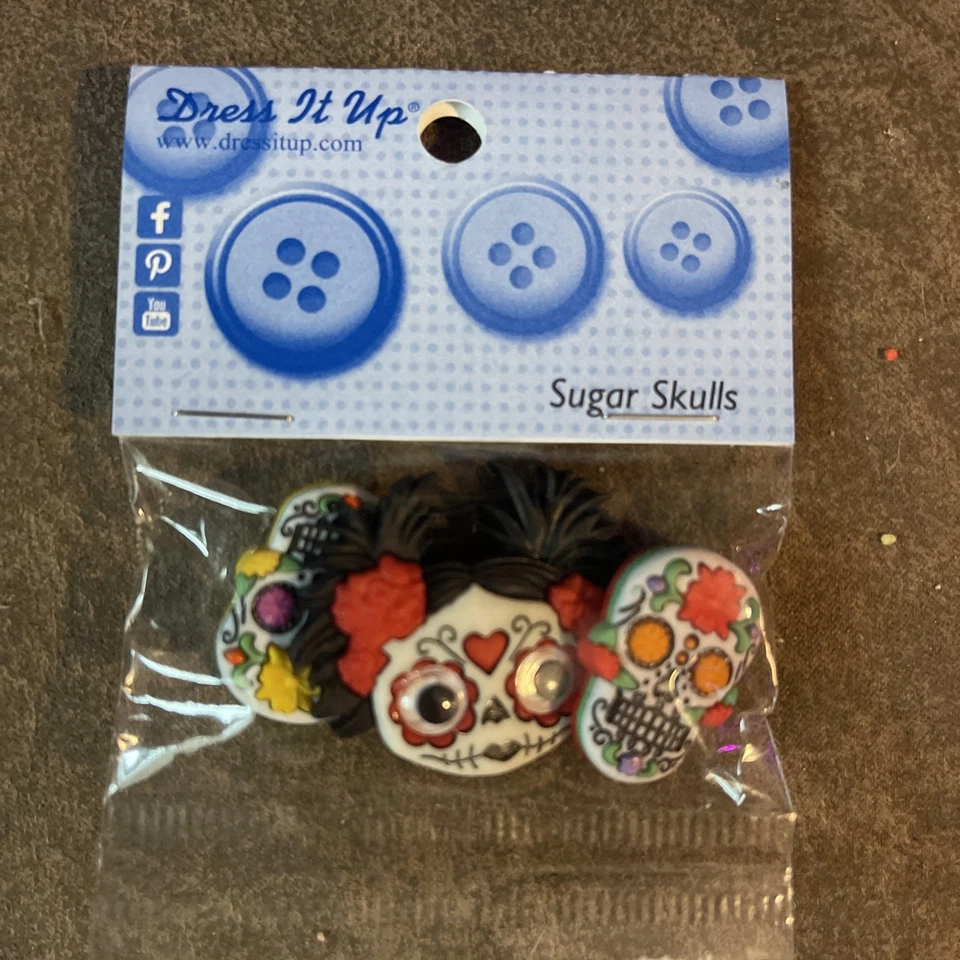 Jesse James-dress It up Sugar Skulls 9069