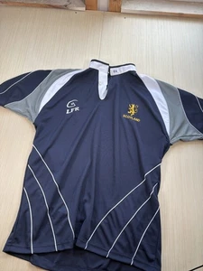 Live For Rugby LFR Ireland Shirt Mens XL Blue Short Sleeve Henley Neck Pullover - Picture 1 of 4