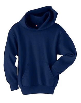 Sudadera Pullover Sudadera con Capucha Hanes Juvenil Mezcla Confort EcoSmart Unisex Niños Niñas Foto 1 de 2