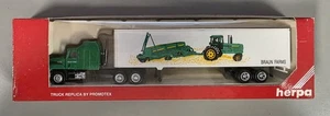 Herpa 6112 HO Braun Farms Truck & Trailer - Picture 1 of 1