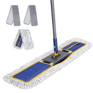 36" kommerzieller Wischmopp für Bodenreinigung, strapazierfähiger Industriemopp mit 3 Pads,... - Bild 1 von 9