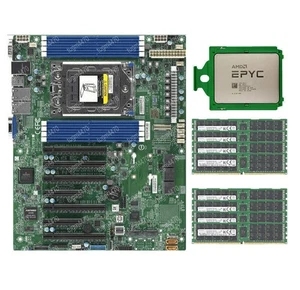 AMD EPYC 7302 CPU 16C 3.0GHz + Supermicro H12SSL-i + 2133P RAM Wiele opcji - Zdjęcie 1 z 10