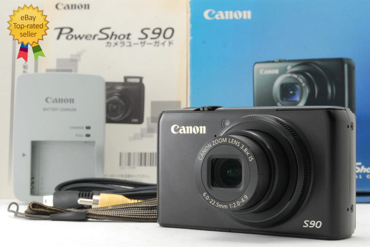 Preços baixos em Câmeras digitais Canon PowerShot S90 | eBay