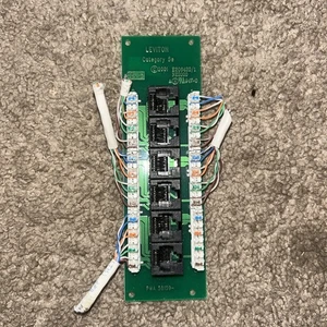 Leviton PWA58159 1x6 cat5E płyta dystrybucji głosu/danych do nośników strukturalnych - Zdjęcie 1 z 6