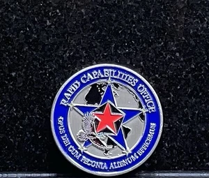 Air Force Rapid Capabilities Office USAF RED TEAM 1.75” Challenge Coin - Picture 1 of 5