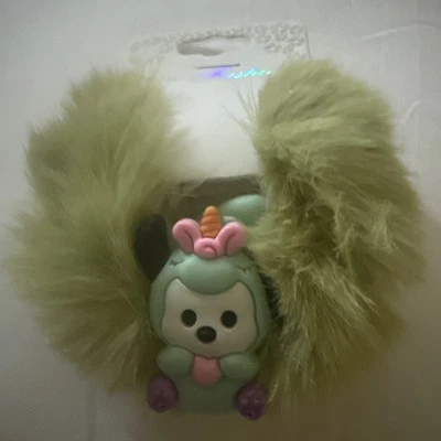 Soportes My Pochacco en cola de caballo peludo verde Foto 1 de 4