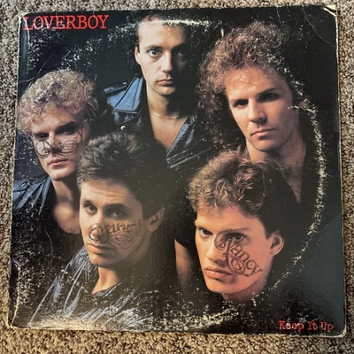 Loverboy 1983 Keep It Up Vinyl LP Record Album, Pop/Rock EX - Image 1 of 4