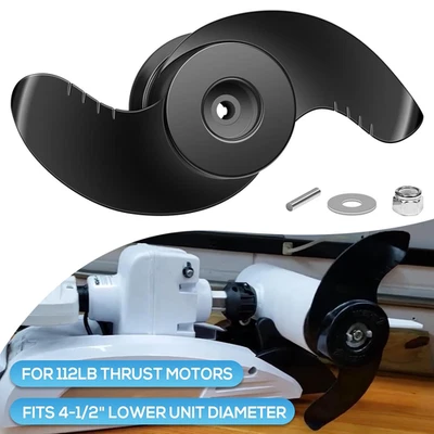 JT-MOTOR MKP-38 Trolling Motor Propeller Replacement for Minn Kota-Weedless Wedge 2 Prop