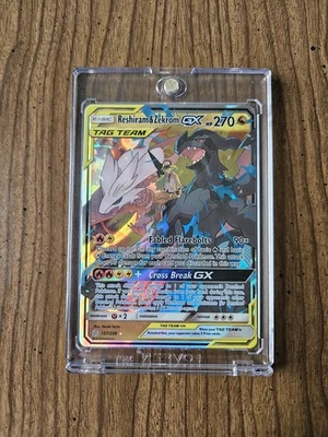 Reshiram & Zekrom GX 157/236 Sm-Cosmic Eclipse Holo NM - Image 1 of 4