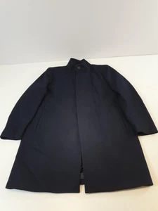 Theory Belvin Coat Men’s 2XL  Navy Wool Cashmere Blend Preppy Career - Picture 1 of 13