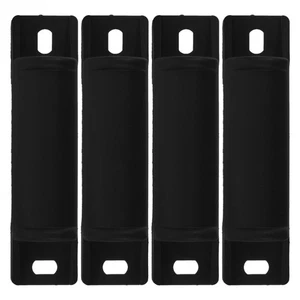 4 Pezzi Sedia Gaming Ufficio Poggiapiedi Scorrevoli Cuscini Scivoli Casa Sliders - Foto 1 di 12