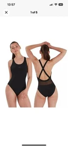 Speedo Eco Endurance Mesh Back BNWT 14 - Picture 1 of 6