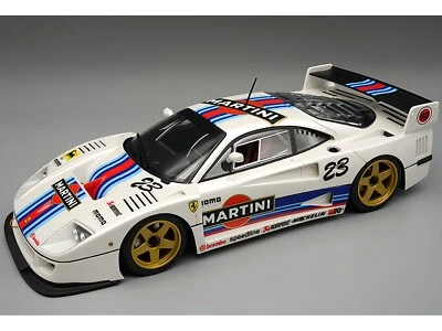 FERRARI F40 LM #23 "MARTINI RACING" WHITE 1/18 MODEL BY TECNOMODEL TM18-286 U - Image 1 of 3