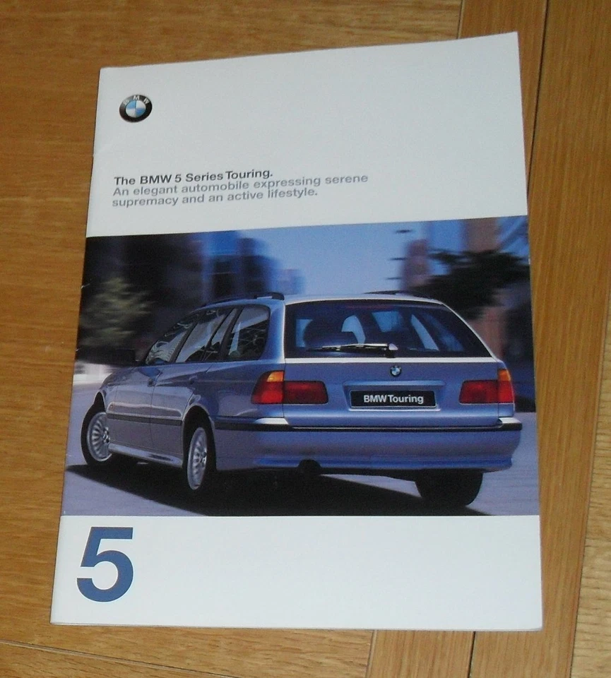 BMW Serie 5 Touring Folleto 1997-1998 - E39 520i 523i 528i 540i 525 TDS SE Foto 1 de 1