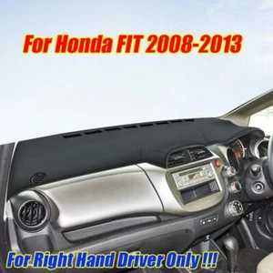 RHD Leather Dashboard Cover Dash Protector Pad Mat For Honda FIT 2008-2013 - Picture 1 of 5