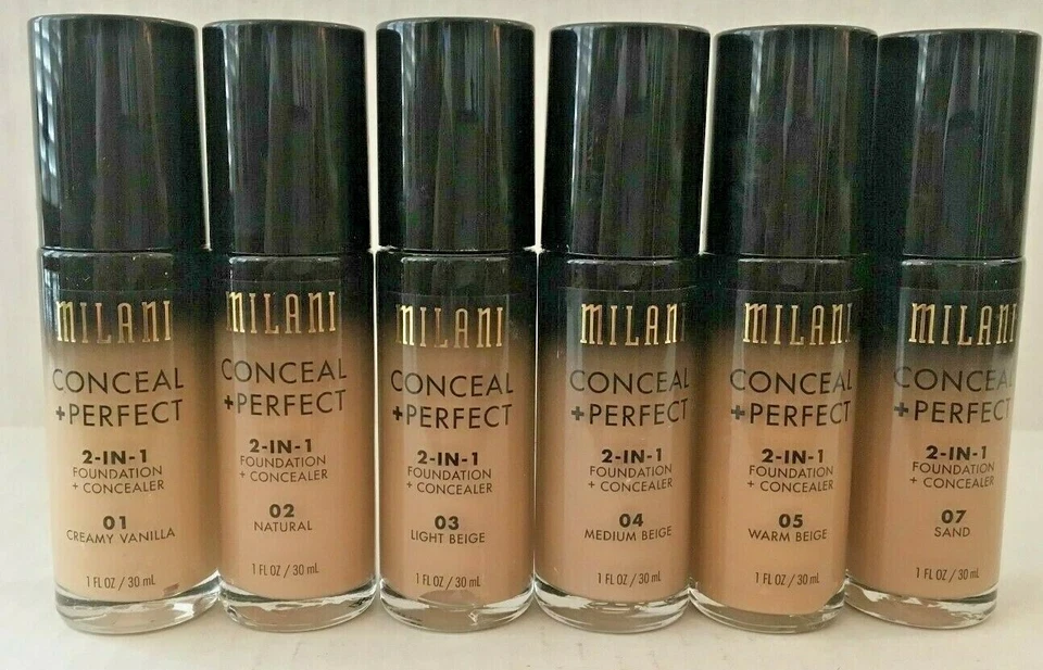 Milani Conceal+Perfect 2-in-1 Foundation+Concealer  choose color - Image 1 of 1