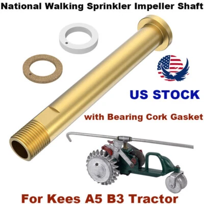Kit de eje impulsor de rociador National Walking S1100 para Kees A5 B3 con rodamiento Foto 1 de 4
