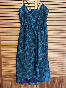 Daisy Fuentes Sundress Multi Color Thin Strap Size Large - Picture 1 of 3