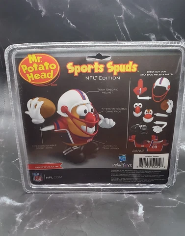 Rare Houston Texans Mr. Potato Head Jersey Sports Spuds NFL Figure Cover