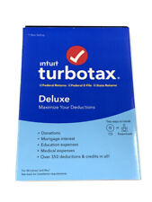 TurboTax 1 User Deluxe Federal + State Efile for Windows/Mac