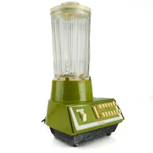 CITATION Olive Green Vintage Kitchen Blender Glass Container - Picture 1 of 11
