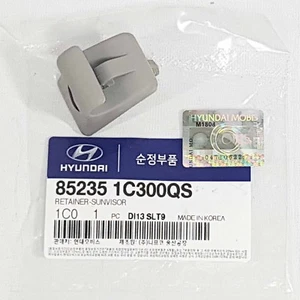 Genuine 852351C300QS Retainer-Sunvisor Clip For HYUNDAI Getz Click 2002-2012 - Picture 1 of 11