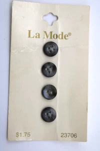 Vintage La Mode Round Shank Buttons on Card DIY Sewing Crafts - Buyer's CHOICE - Picture 1 of 187