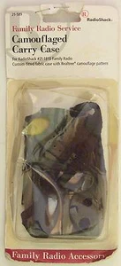 Camouflaged Carry Case Holster for RadioShack 21-1810 Family Radio Service FRS - Picture 1 of 1