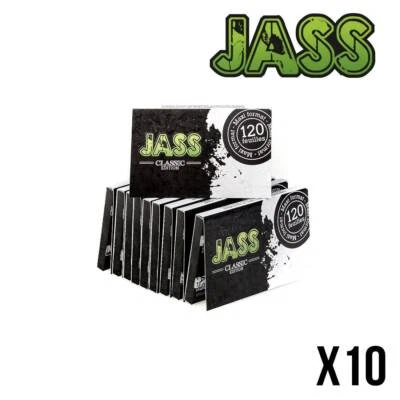 JASS Régular 10 Carnets de 120 Feuilles (Papier à Rouler)