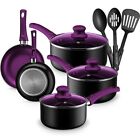 Pots and Pans Set Kitchen Cookware Sets Nonstick Aluminum Cooking Essentials