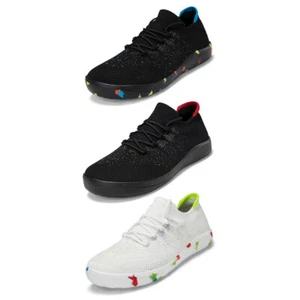 Barefoot Sneakers for Men Comfortable Fashion Sneakers Wide Toe Box Gym Sneakers - Picture 1 of 21