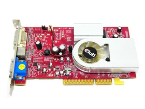 PowerColor-Club3D ATI Radeon 9600 Pro 256MB 128-bit - AGP PC Graphics Card - Picture 1 of 4