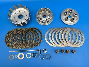 2002 02 KX250 KX 250 OEM Clutch Basket Hub Primary Gear Friction Plates nice - Bild 1 von 21