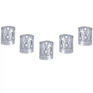 100PCS Colorful Hair Braiding Beads Rings Styling Tools For Unique Hair Decorati - Picture 1 of 3