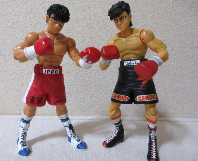 #F90-632 Bandai Hajime no Ippo 2 figure Keychain Mashiba