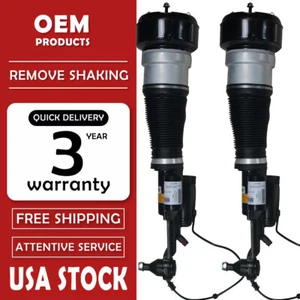 OEM Front Pair Air Suspension Struts For 4Matic Mercedes W221 S500 S550 CL500 - Picture 1 of 22